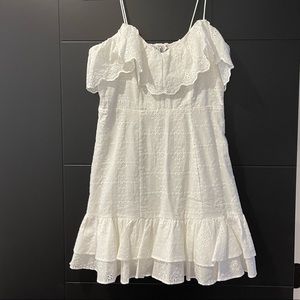 ZARA OPENWORK EMBROIDERED DRESS
WHITE - REF. 3666/092